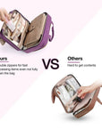 Medium Hanging Travel Makeup Organizer - BAGSMART