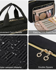 Medium Hanging Travel Makeup Organizer - BAGSMART