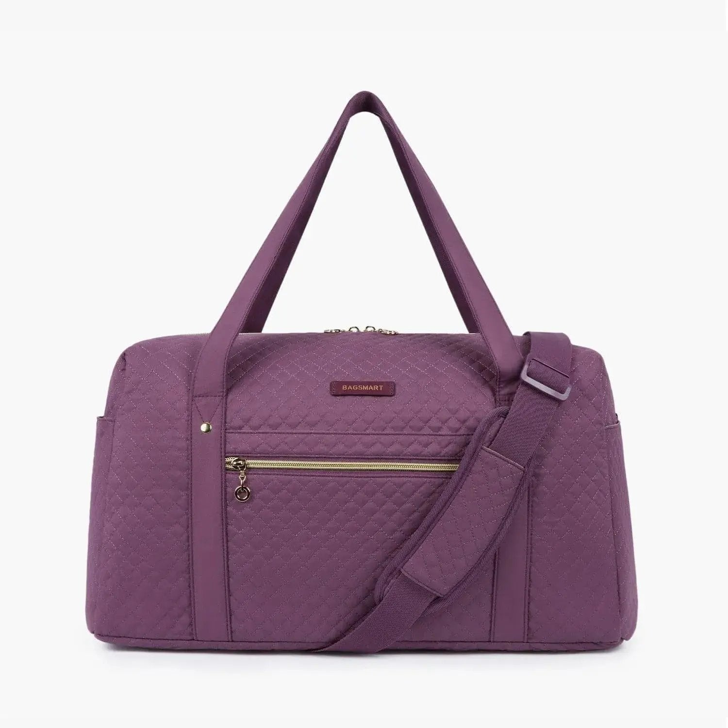 Weekender Overnight Bag Large Carry-on Bag With Shoe Bag - BAGSMART